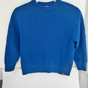 ZARA Blue Ribbed Knit Sweater | Size 9–10 (140 cm)